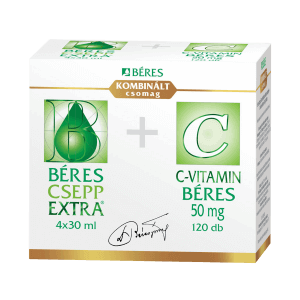 Béres Csepp Extra + C-vitamin kombinált csomag